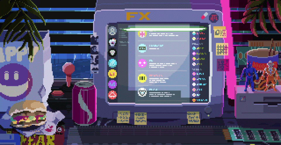 Technology banner background